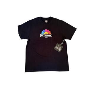 BLACKPINK x Murakami NTWRK rainbow flower logo shirt XS